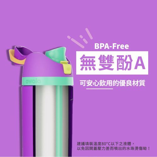 Freesip三層不鏽鋼保溫杯｜專利雙飲口｜-560ml