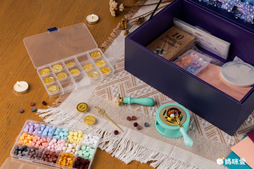 國小生療癒手作【 火漆章／封蠟 】入門超值組合非這團莫屬 ✩