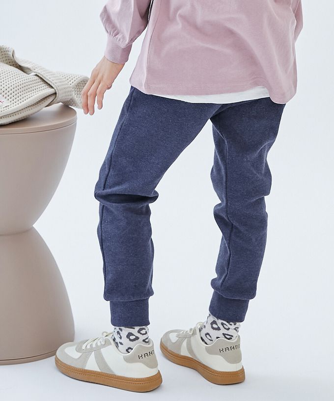 日本 devirock - [熱銷定番] 超彈力抗毛球縮口長褲-深藍紫