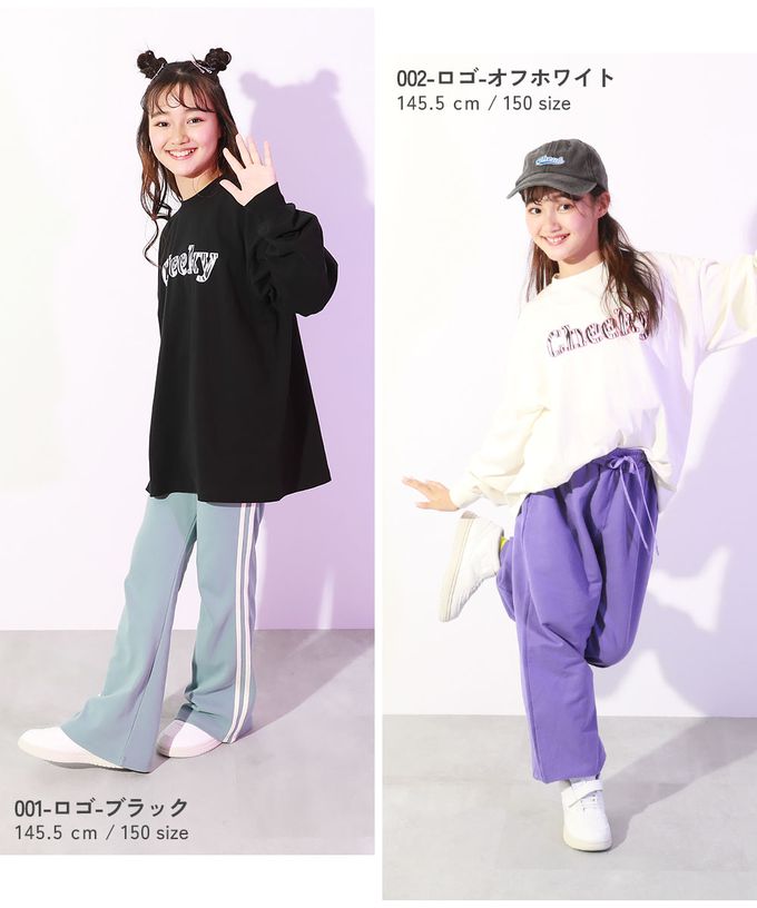 日本 devirock - DANCE 純棉舒適寬版長袖上衣-手臂玫瑰-白