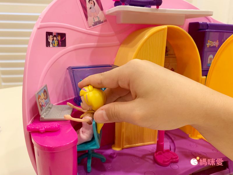 Polly Pocket 口袋波莉 - 口袋波莉房間變身組合