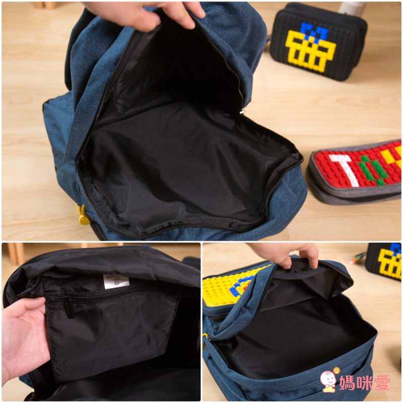 ♛Miss Jill x Evan哥 專屬團購♛ 法國 EGG mania 巧拼兒童背包