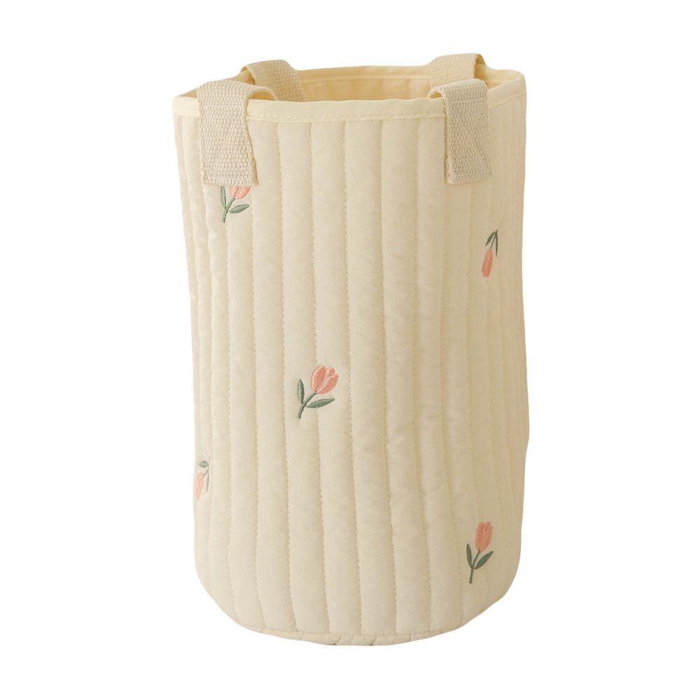 韓風手提包 推車掛袋 奶瓶尿布袋 置物袋-小粉花