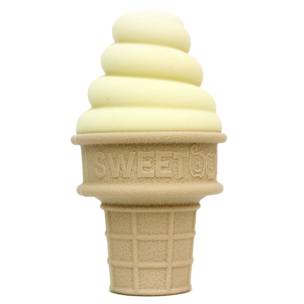 美國 Sweetooth - 環保無毒冰淇淋固齒器-萊姆黃