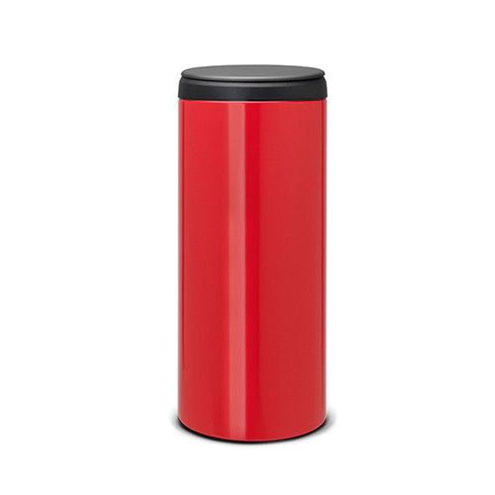 荷蘭 Brabantia - 新掀式垃圾桶-熱情紅-30L-熱情紅-30L