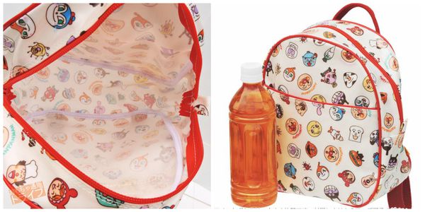 日本麵包超人 - 日本製滿版角色後背包-藍 (24x23x11.5cm)