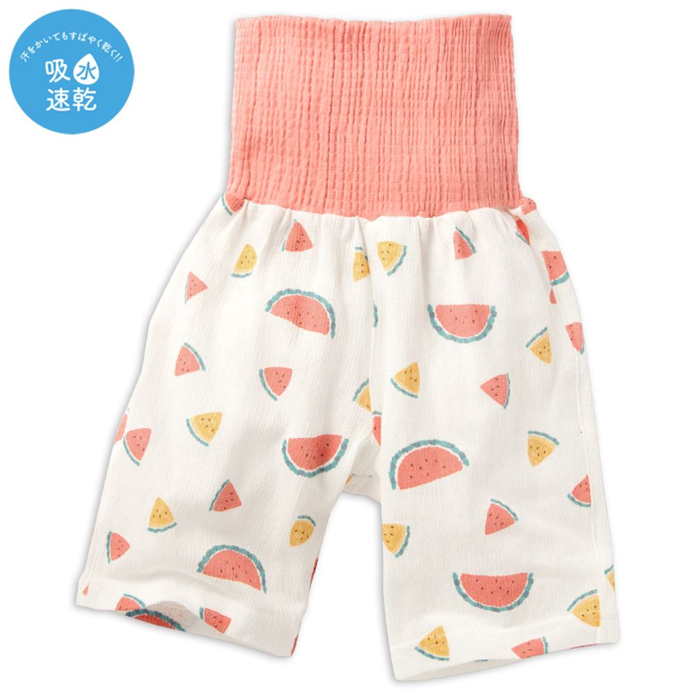 家居褲 附肚圍-西瓜-粉紅色