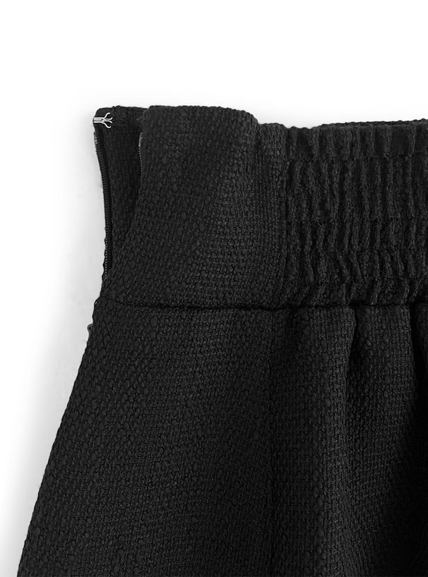 日本 GRL - 氣質小香風修身魚尾裙-淺灰藍