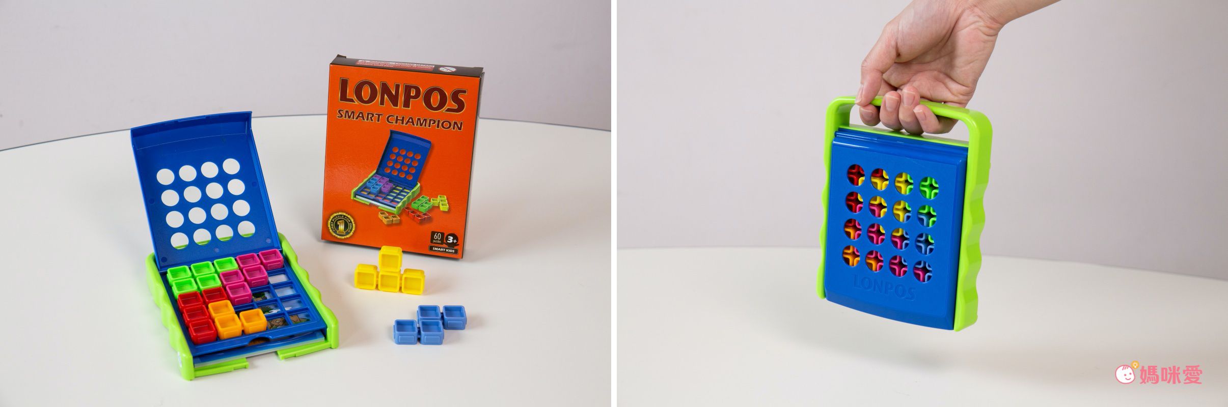 雙人對戰！挑戰金頭腦【LONPOS龍博士】隨身攜帶桌遊