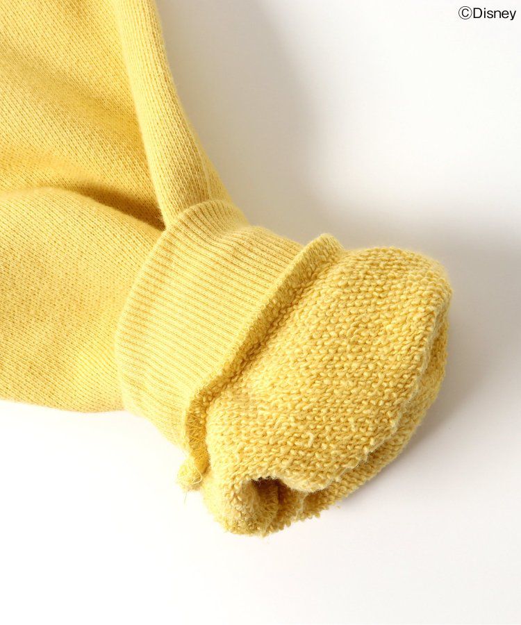 日本 BREEZE - 聯名款 迪士尼印花長袖上衣-米奇復古-黃