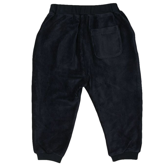 akachan honpo - 10分蓬蓬褲-燈心絨-深藍色