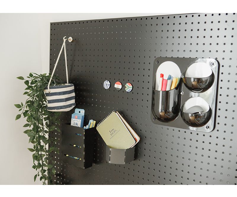 完美主義 Peachy Life - inpegboard洞洞板專用-磁鐵勾S-銀