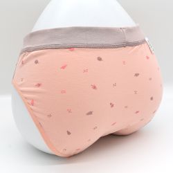 minihope美好的親子生活 - 銀離子抗菌三角褲(女性45-72kg)-小森林-粉紅