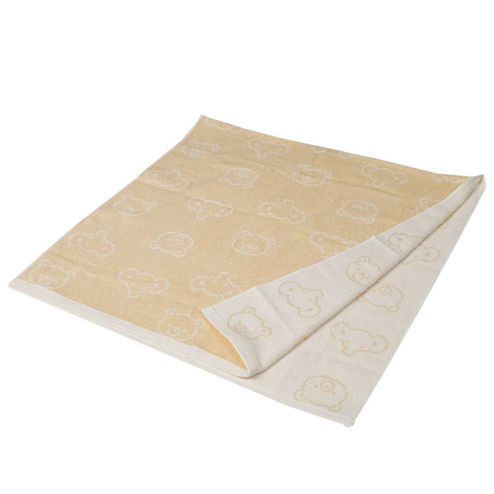 洗澡用品8件組-動物-淺卡其色