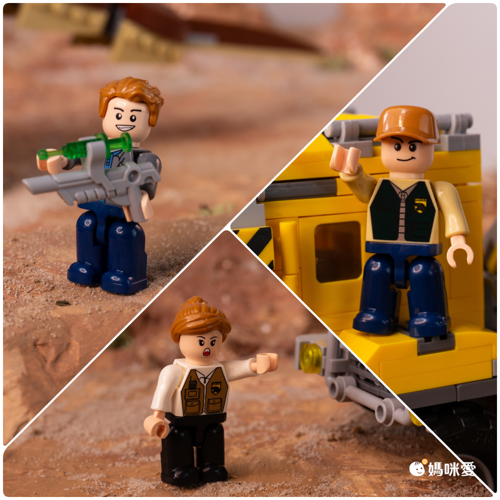 \ 號稱平價版樂高 / 侏羅紀公園系列・恐龍積木