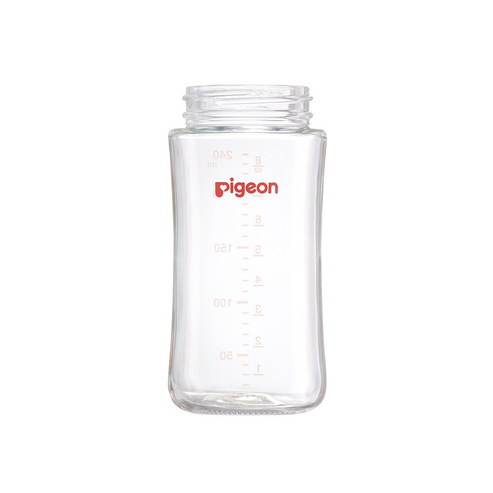 貝親 Pigeon - 第三代寬口玻璃奶瓶空瓶240ml