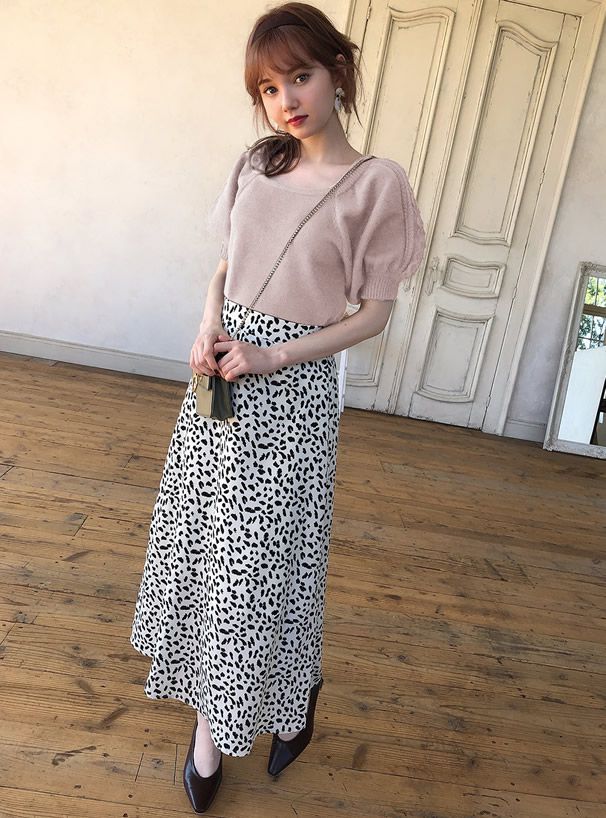 日本 GRL - 麻花澎澎短袖美背蝴蝶結針織上衣-天使藍 (Free)