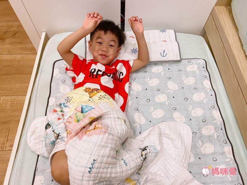 韓國Lolbaby - Hi Jell-O涼感蒟蒻床墊_防水隔尿款-加大款-(夏夜兔兔)