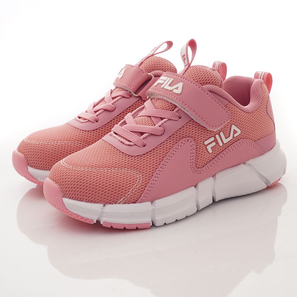 FILA - 輕量慢跑運動鞋(中大童段)-運動鞋-粉