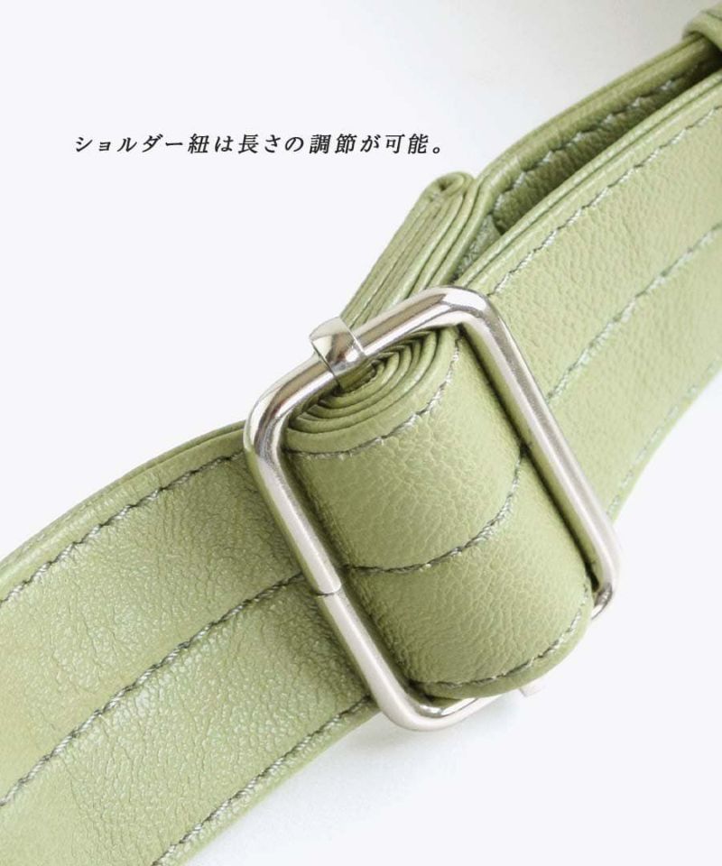 日本 zootie - Legato Largo 迷你皮革肩背小包-酒紅