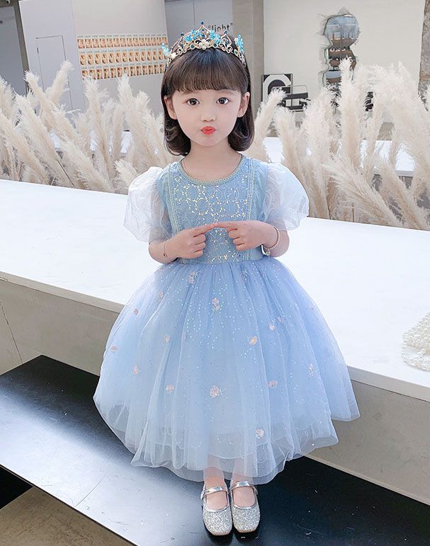 JB clothes - 21165藍色公主風洋裝