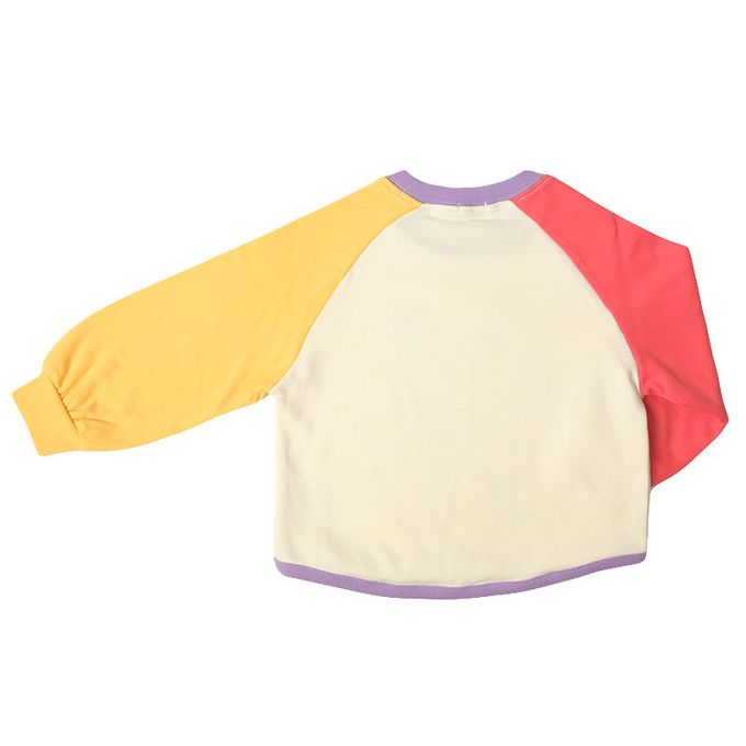 akachan honpo - 連肩袖休閒上衣-史努比-白色