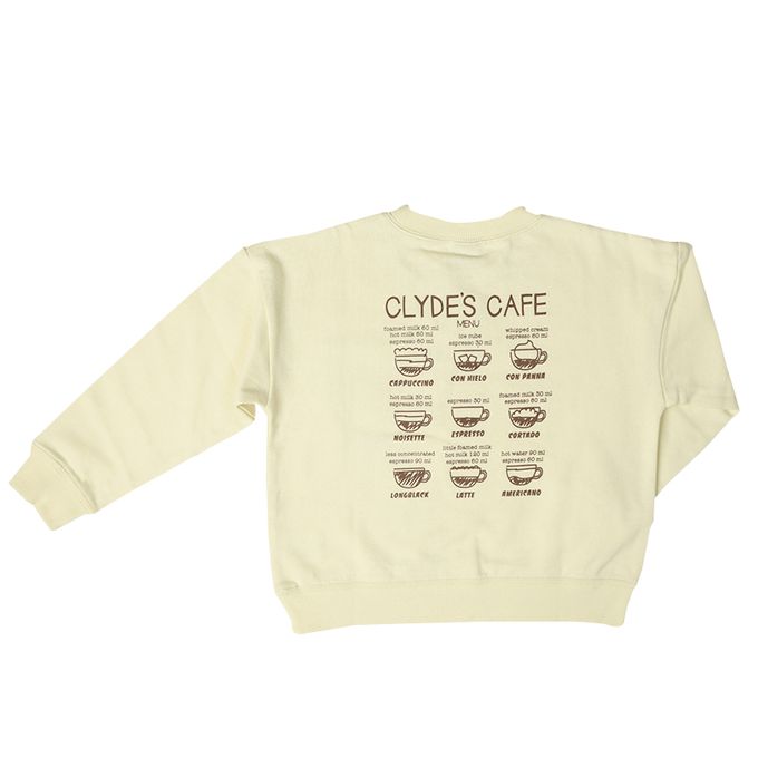 akachan honpo - 背後印花休閒上衣-象牙白色