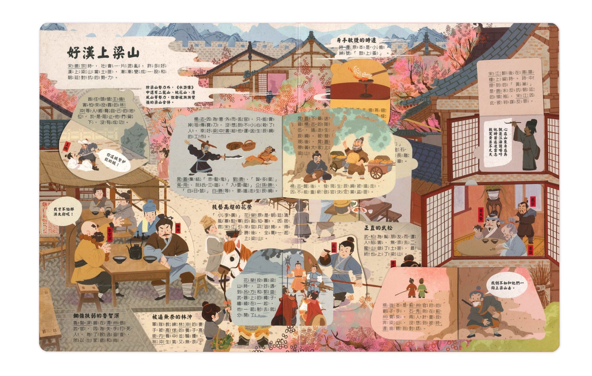想看四大名著翻翻書-四大名著珍藏版套書