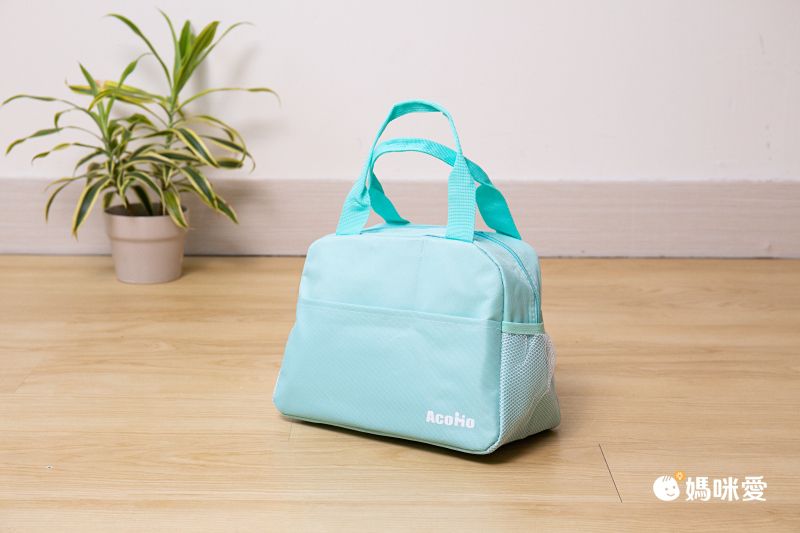 AcoMo - 多功能媽媽包-托特提袋-保冷抑菌-Tiffany (13 x 26 x 18cm)-7公升190g