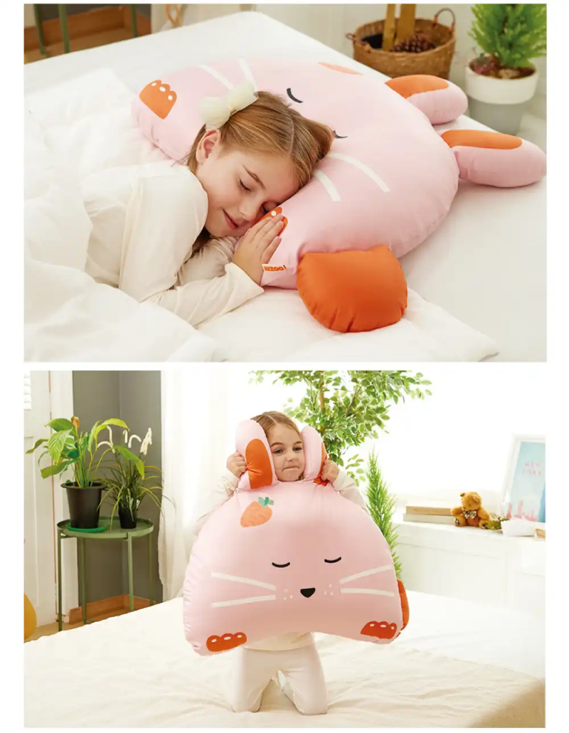 韓國 Hello HiZoo - 手工製動物夥伴防蟎抗菌兒童枕套-偶像猴 (70x50cm)