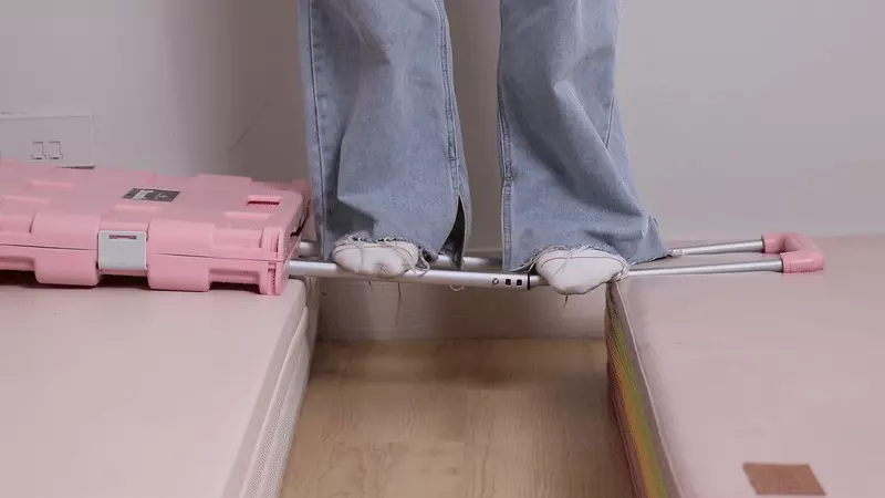 韓國 Damda - 購物車-57L/承重30kg-天藍+黃-42X36.5x40cm