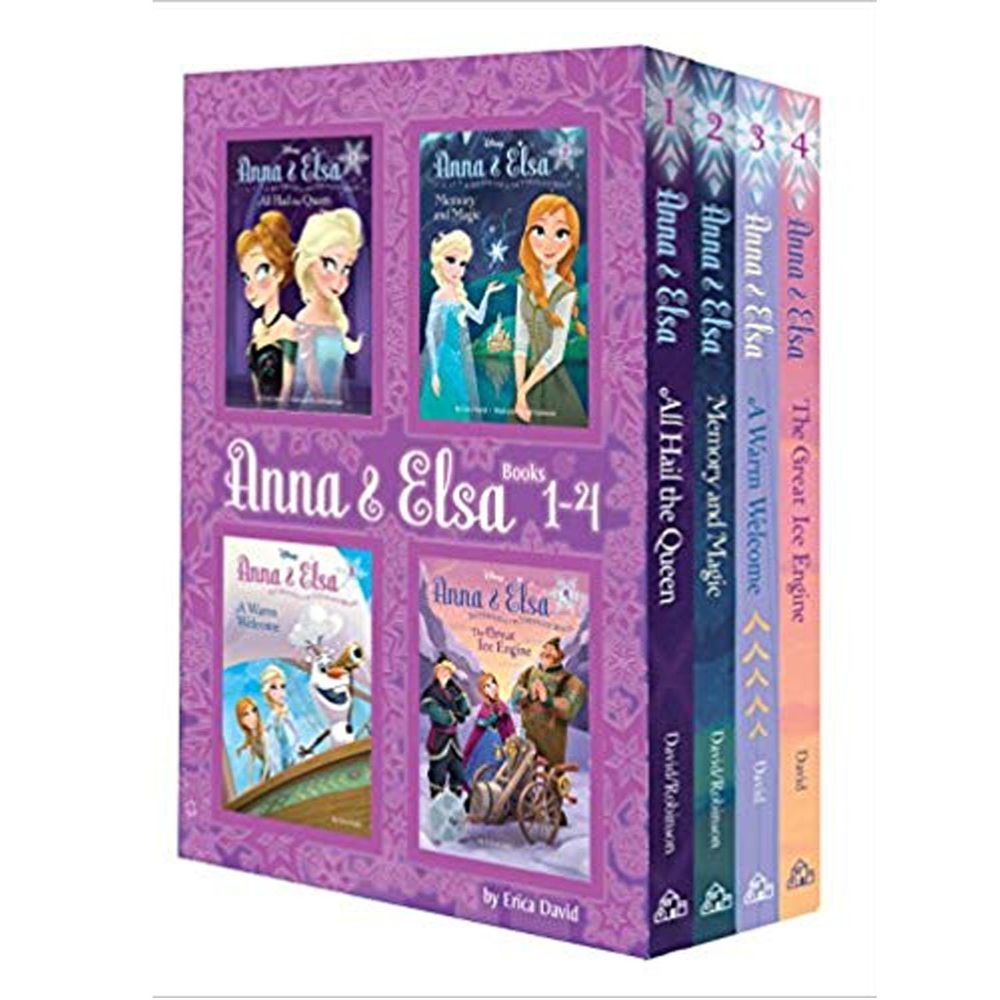 DISNEY FROZEN : THE ICE BOX 4 books inside