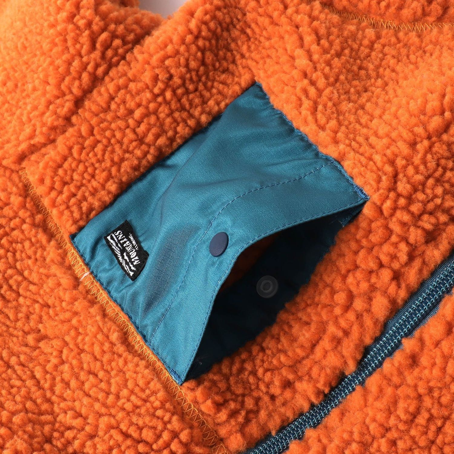 日本千趣會 - 泰迪熊短絨防風保暖外套-米杏