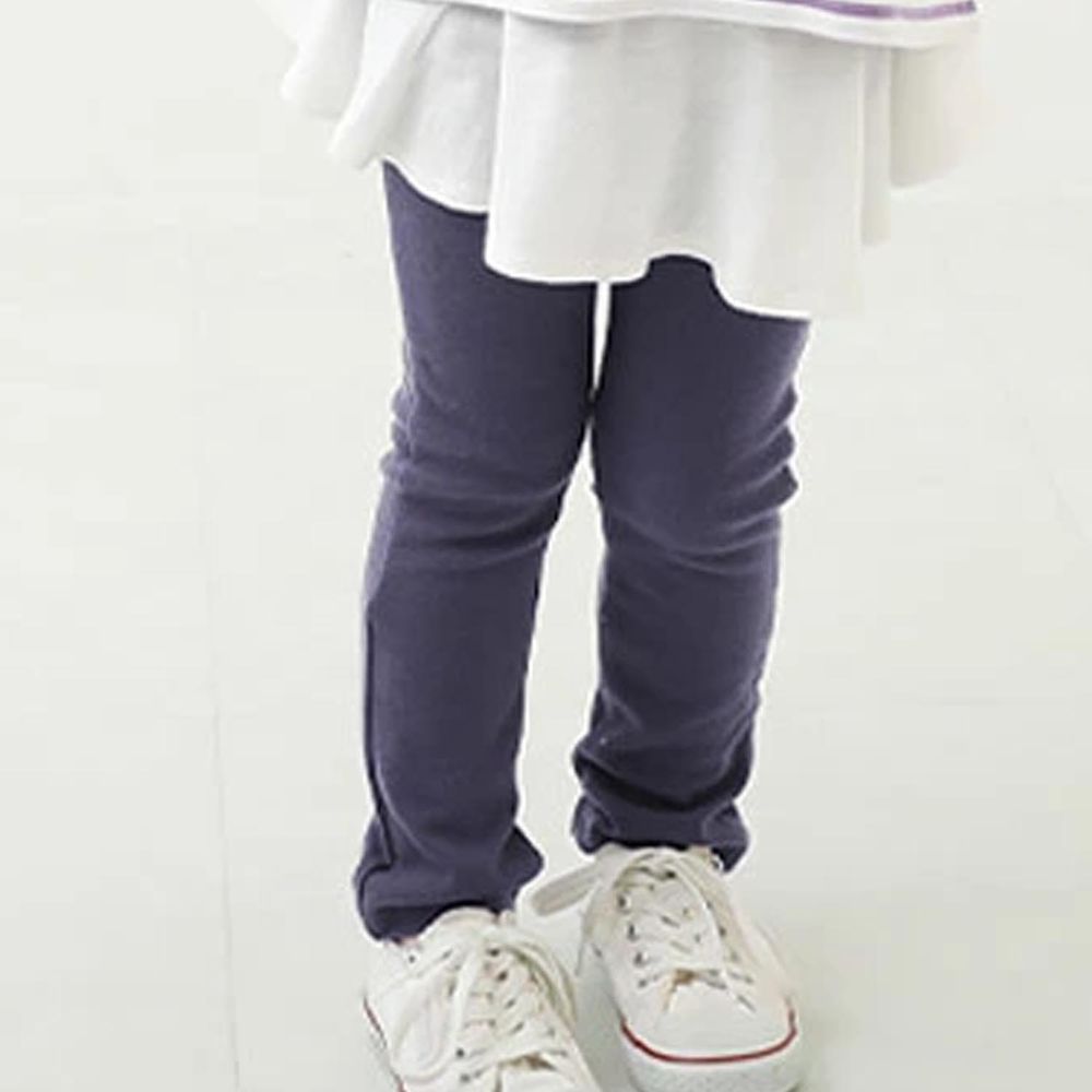 日本 devirock - 熱銷定番 超彈力休閒長褲-灰紫
