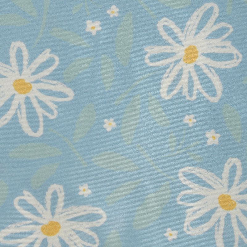 akachan honpo - 連身泳衣-手繪風小花-淺藍色