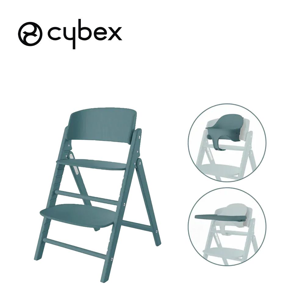 CLICK & FOLD 三合一兒童成長椅-莫蘭迪藍