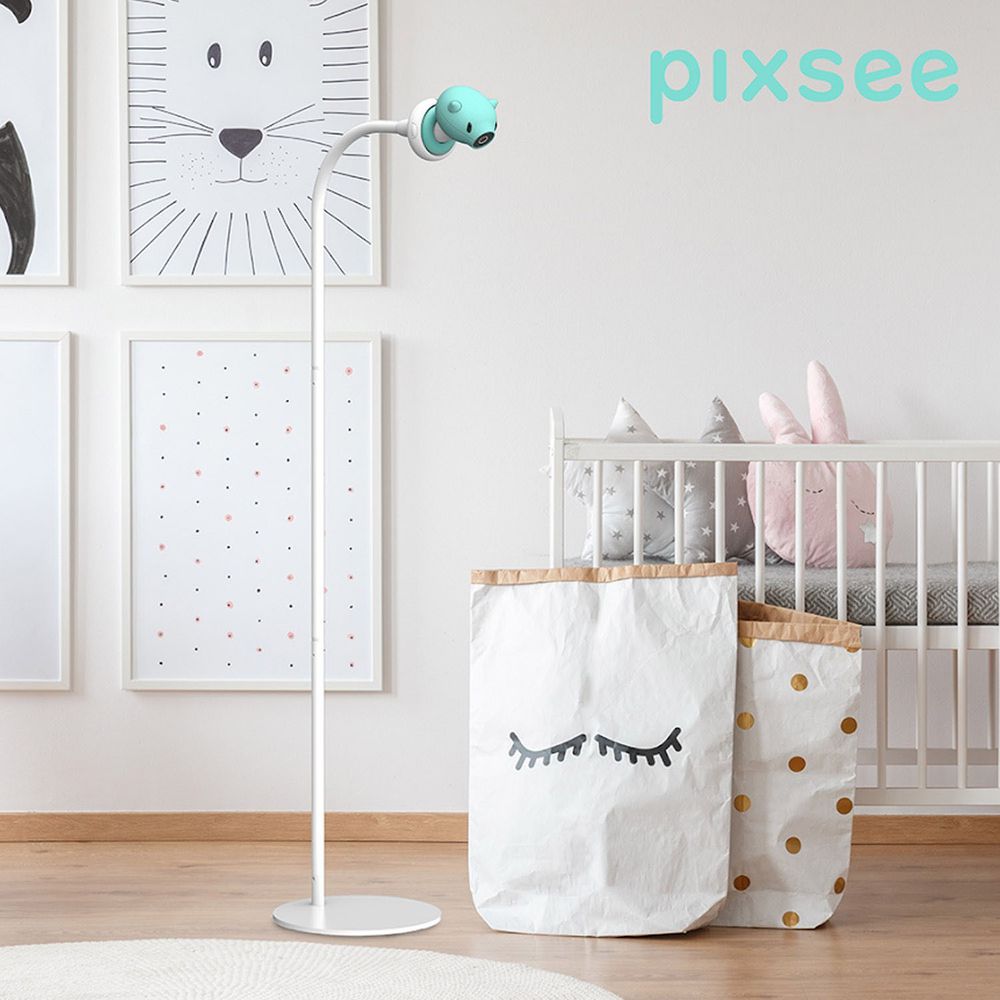 pixsee - 智慧寶寶攝影機+五合一成長支架組