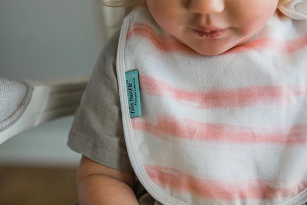 美國 tiny twinkle - feeding bibs 圍兜3入組-鯨魚/雲朵/獨角獸