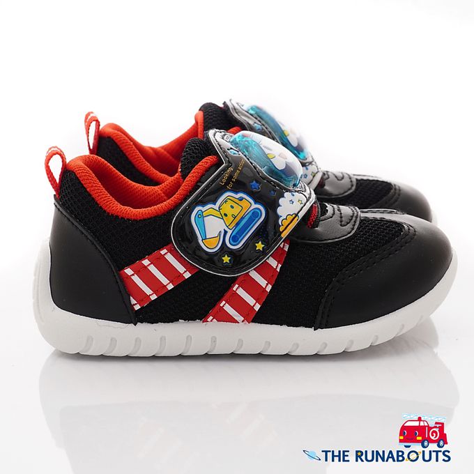 交通工具--台灣製電燈運動款722150黑(小童段)-電燈運動-黑