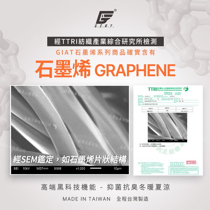 GIAT - 石墨烯遠紅外線塑腹護腰帶
