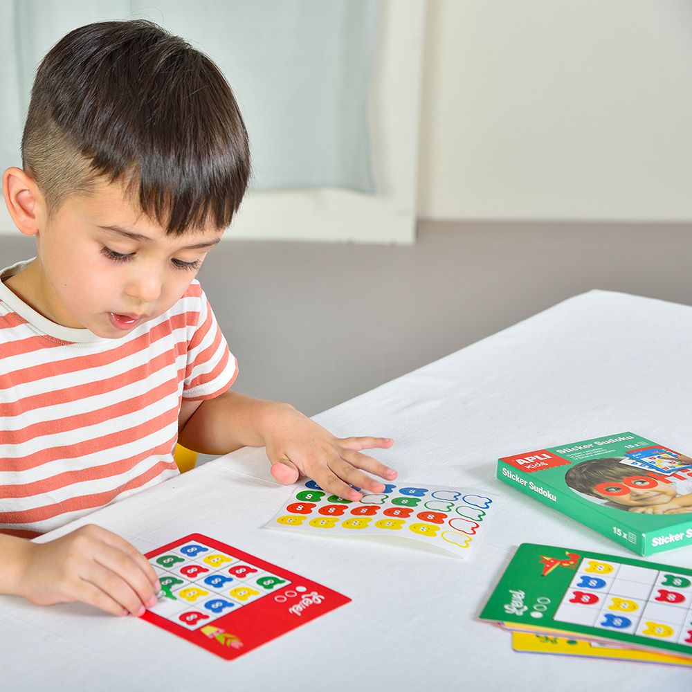 西班牙 APLI - 旅行數獨卡-顏色