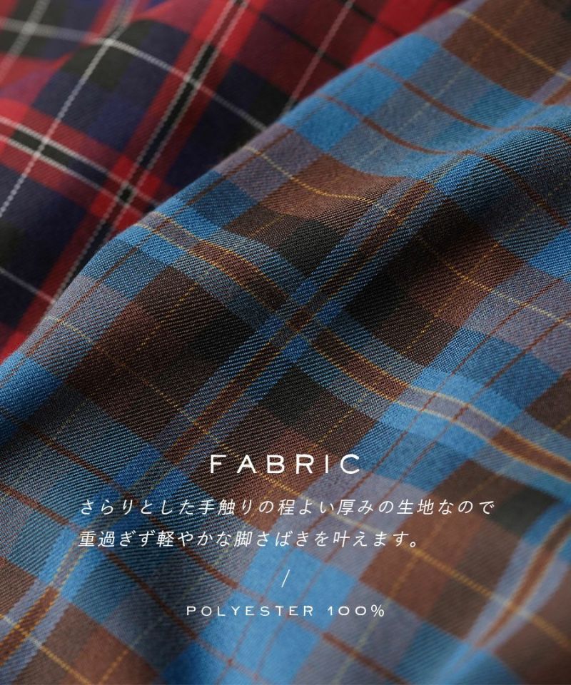 日本 zootie - 學院風格紋修身鉛筆裙-酒紅