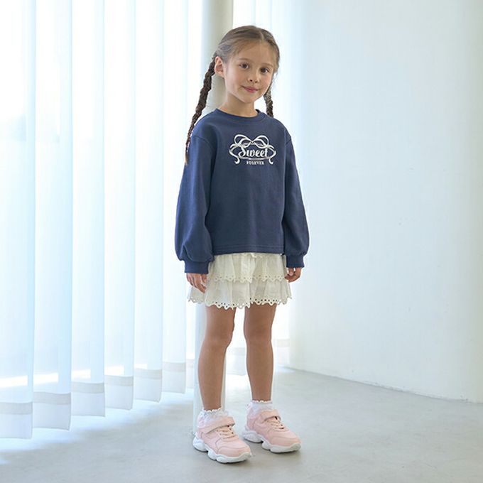 日本 Lycee mine - 百搭印花春季長袖上衣-淺灰