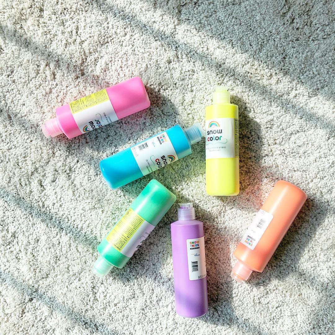 韓國第一美術品牌 SNOWKIDS❤無痕塗鴉蠟筆 / 幻彩手指膏 / 色彩認知泡泡組／水洗塗鴉筆☛100%韓國製造～愛亂畫寶貝必買！
