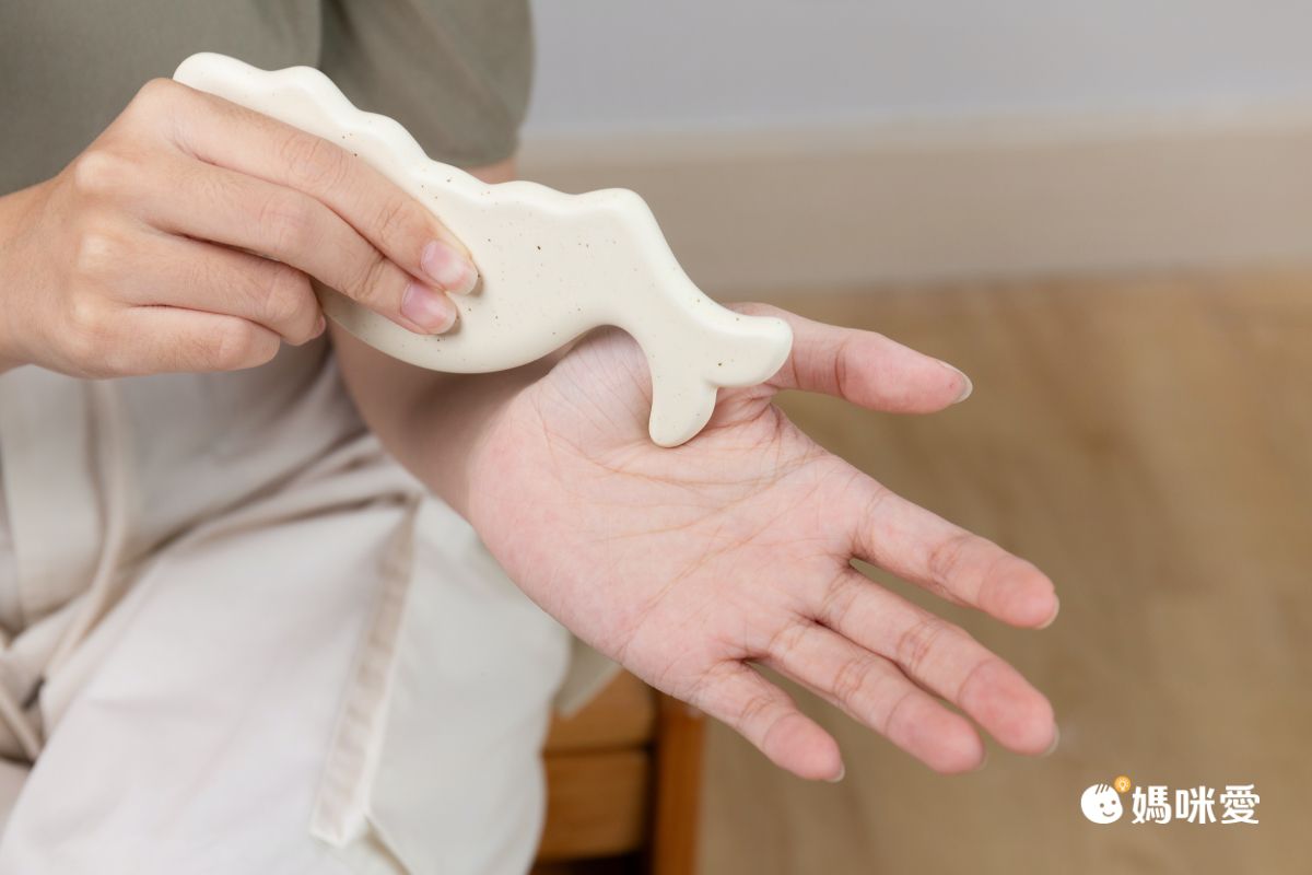 韓國 EDVIEW - 全身適用手工舒壓陶瓷刮痧板-白色海豚-1入-直播專屬