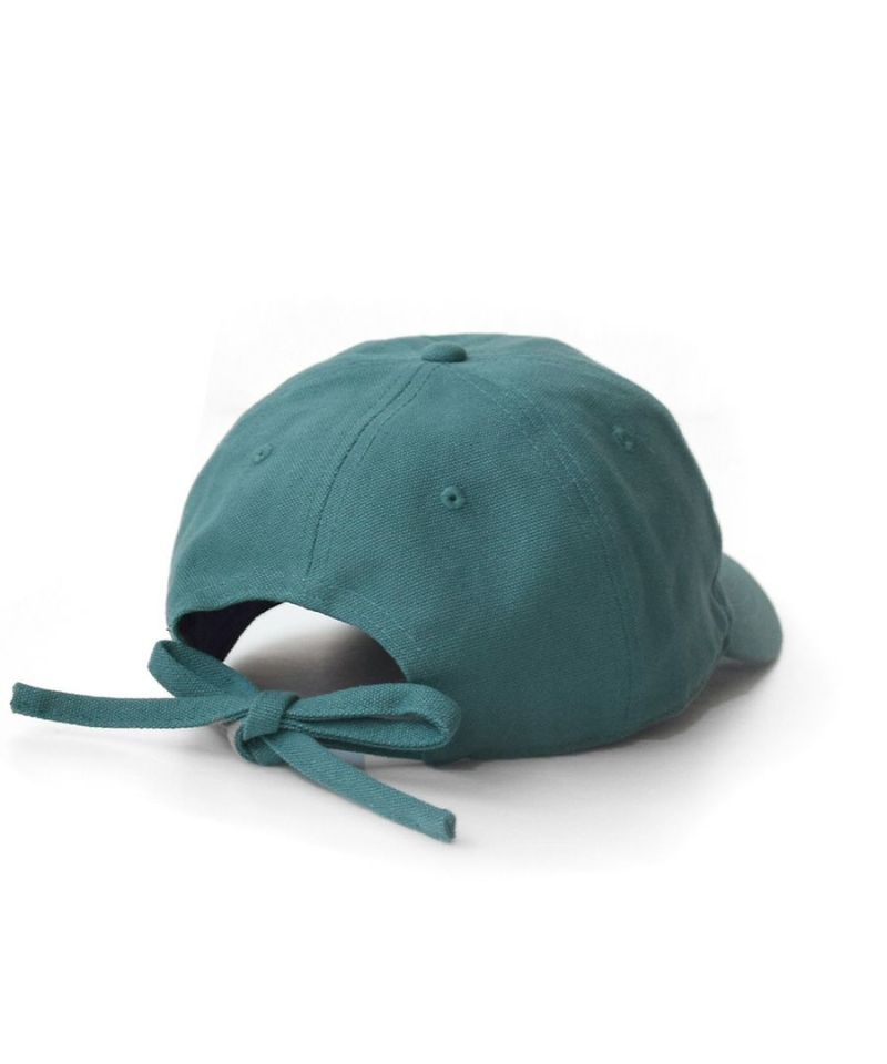 日本 zootie - 100%棉 厚磅可愛後綁帶老帽/鴨舌帽-淺卡其