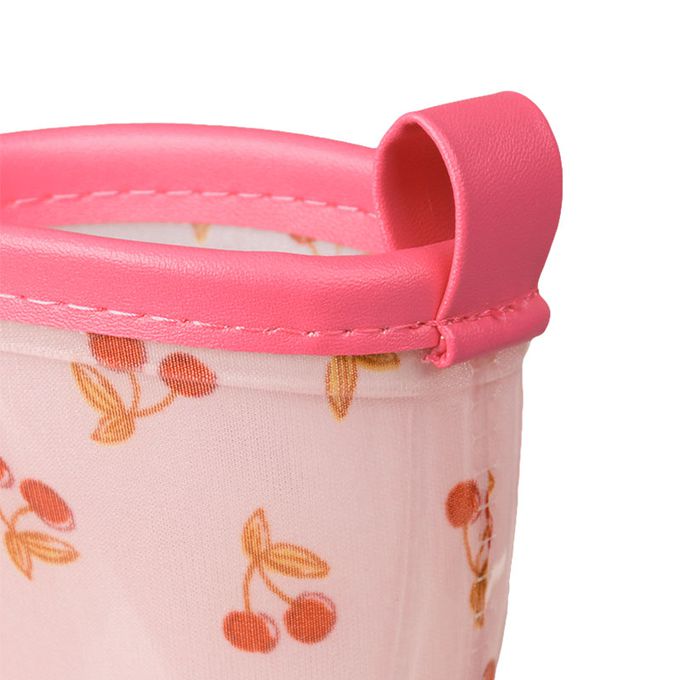 akachan honpo - 雨鞋-櫻桃-粉紅色