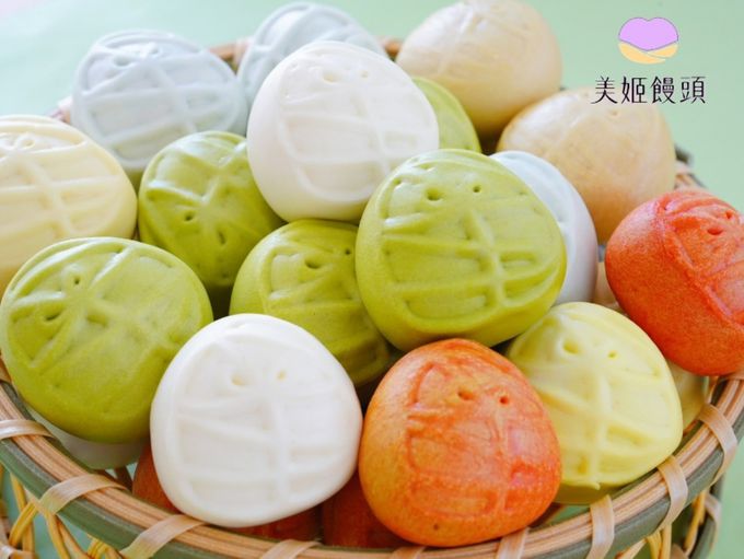 美姬饅頭 - 一口小甜粽鮮乳造型紅豆包-20g*12顆