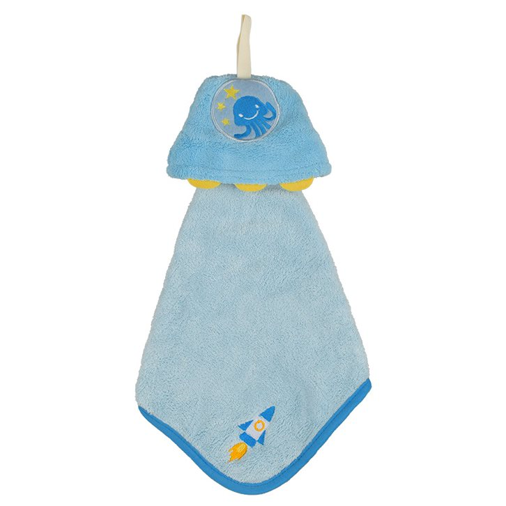 akachan honpo - 超細纖維擦手巾-外星人 (25×25cm)