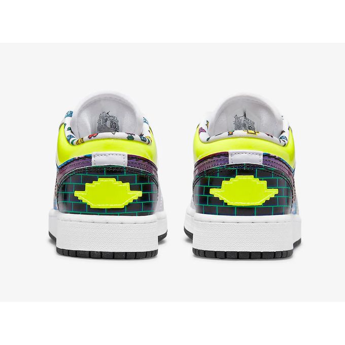 NIKE - AIR JORDAN 1 LOW (GS) 中大童 籃球鞋[DM8969114]